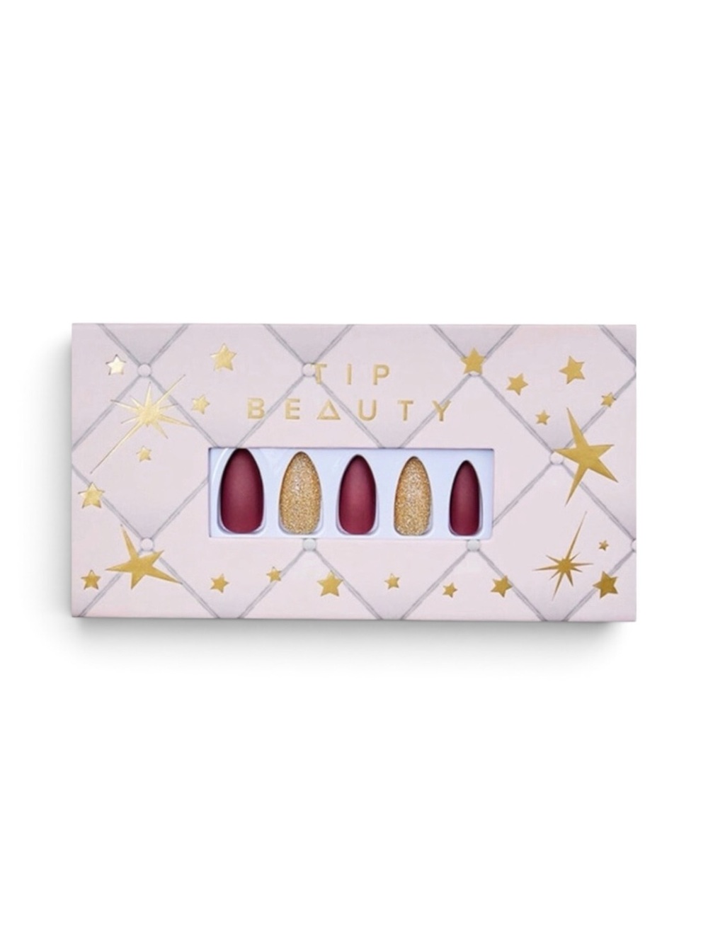 💅🏻 5/$30 | Tip Beauty Luxury Artificial Nail Set in Rum & Coke 24K Magic